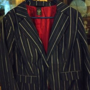 Dark Navy pin striped blazer